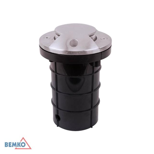 OPRAWA NAJAZDOWA DORYT GU10 MAX-50W OKRĄGŁA Z OSŁONĄ