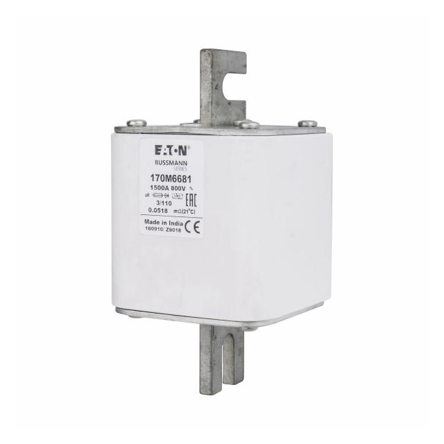 FUSE 630A 1250V 3FU/115 AR CU Wkładka szybka 630A AC 1250V rozmiar 3 76x92x159 mm aR IEC U 170M6694