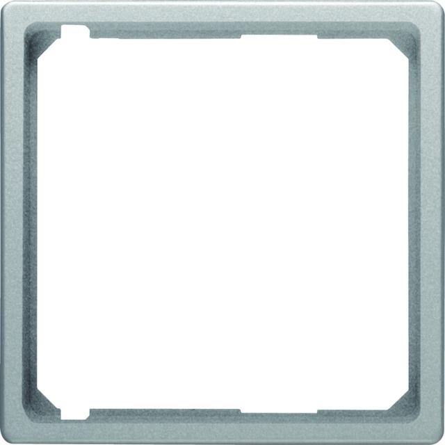BERKER Q.x Pierścień oddzielający do płytki czołowej aluminium aksamit lakierowana 11096084 HAGER