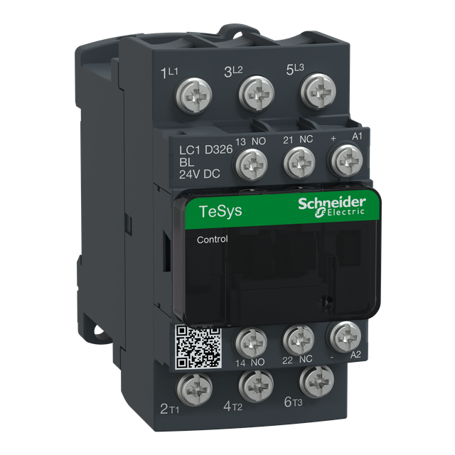 Stycznik mocy 32A 3P 24V DC 1Z 1R LC1D326BL Schneider