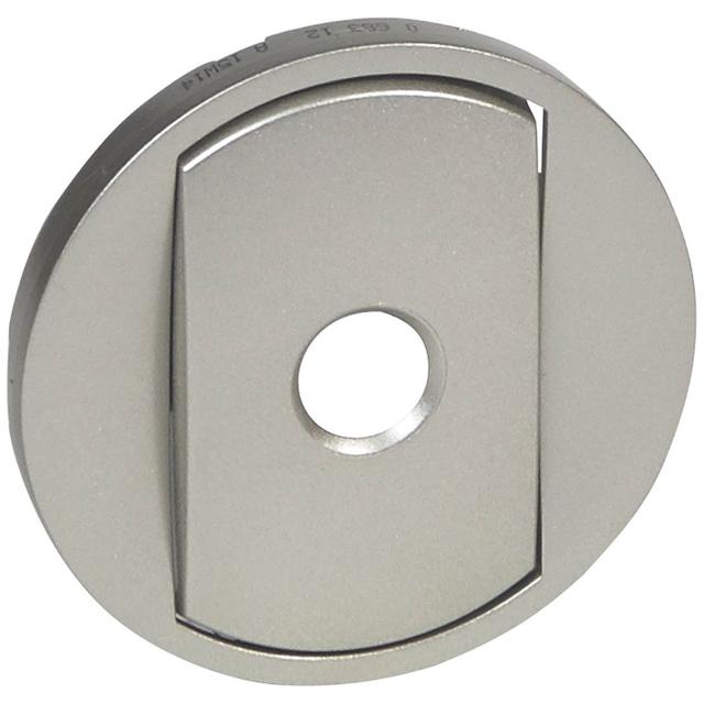 CELIANE - Klawisz pojedynczy łącznika uniwersalnego z automatycznym wyłączeniem - Tytanowy, Legrand