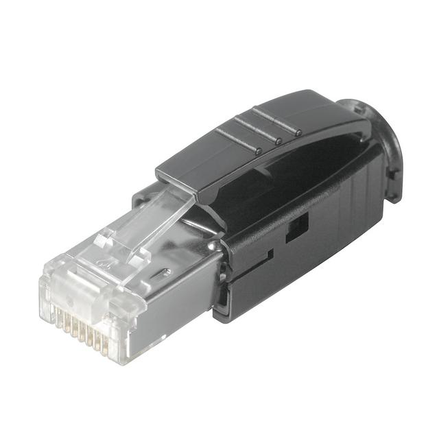 WEIDMULLER IE-PS-RJ45-TH-BK Złącze RJ45, IP20, złącze 1: RJ45, Przyłącze 2: IDCAWG 27...AWG 24 /10szt./ 1963590000 WEIDMÜLLER