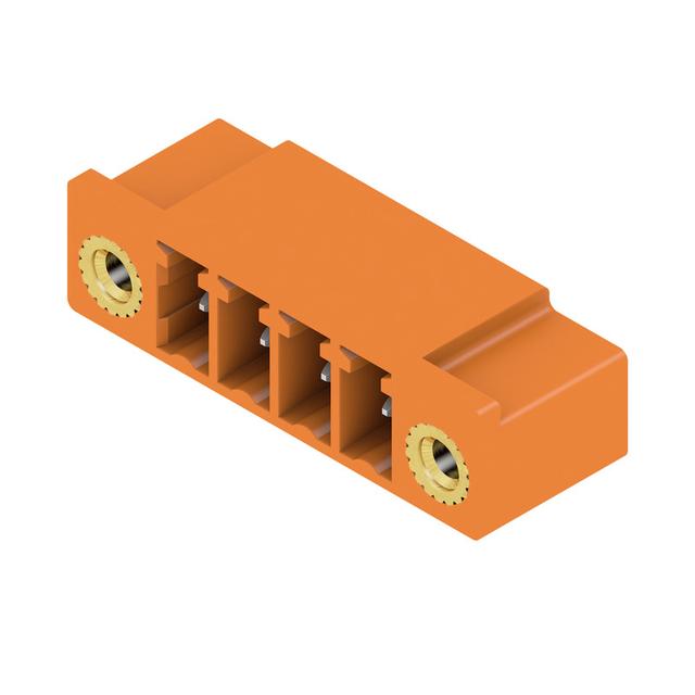 SC 3.81/04/90F 3.2SN OR BX Wtyki PCB (złącza płyty), 3.81 mm, Liczba biegunów: 4, kąt odejścia: 90° /50szt./ 1942470000 WEIDMÜLLER