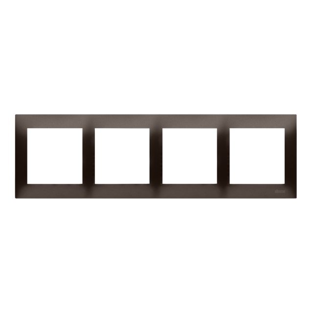 Simon 54 Premium Ramka 4-krotna PREMIUM IP20 / IP44 brąz mat DR4/46 KONTAKT