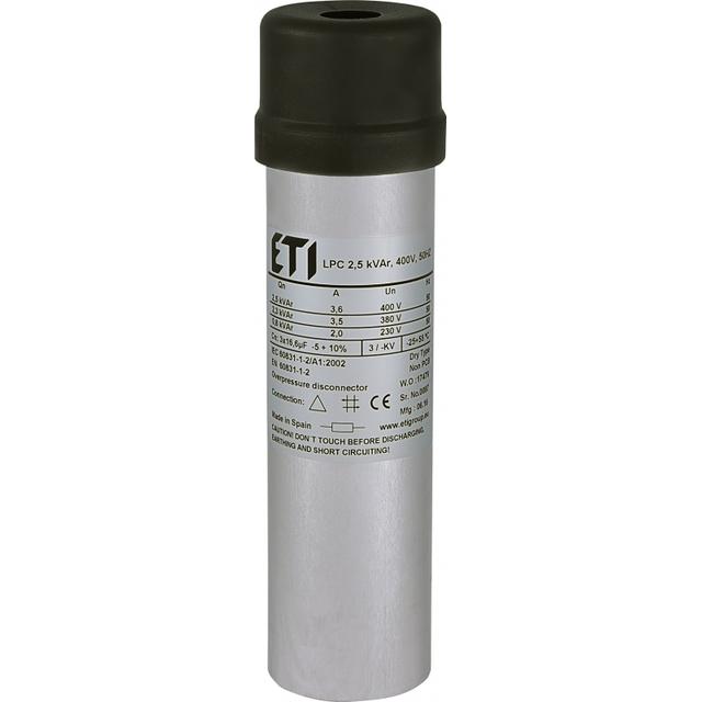 KONDENSATOR  LPC 2.5 kVAr, 400V, 50HZ