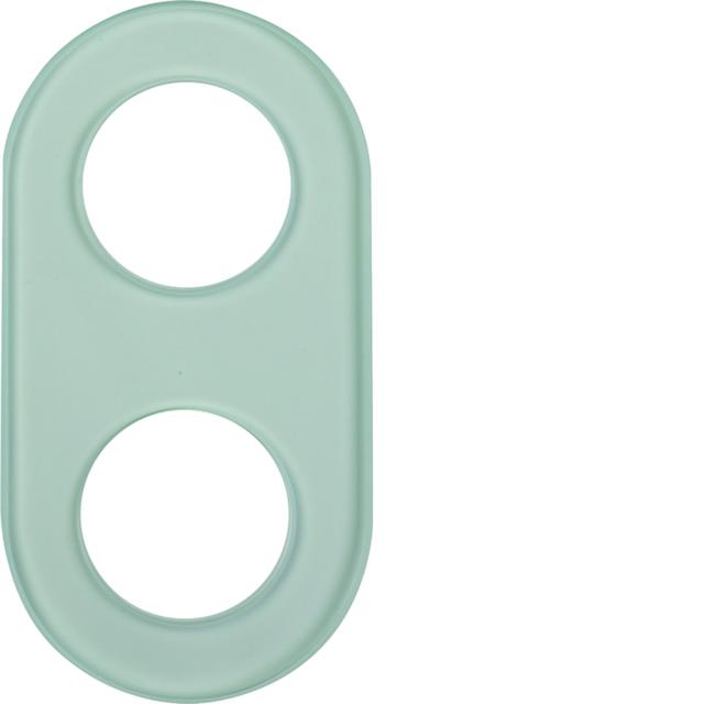 Glasserie Ramka szklana podwójna jasny Berker 1102 WTD7200GT HAGER