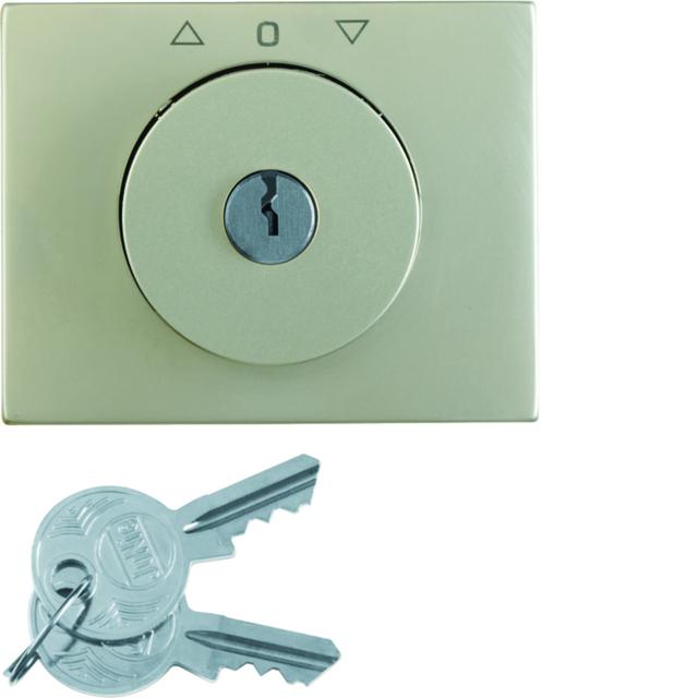 K.5 Płytka czołowa z kluczykiem do łącznika żaluzjowego obr. stal szlachetna