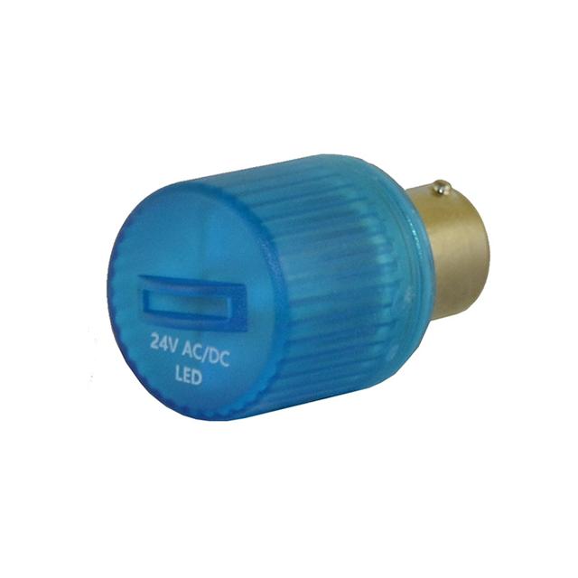 LED błyskający 220V niebieski