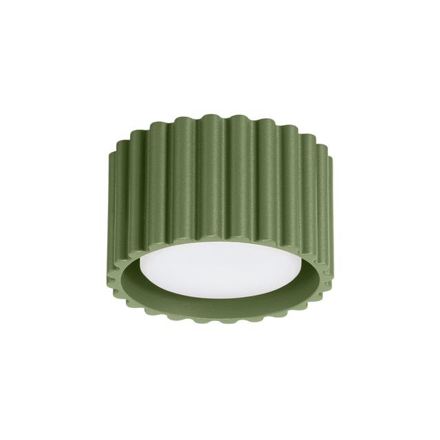SOLLUX Plafon AURA 1 zielony oliwkowy Gx53 ; SL.1797