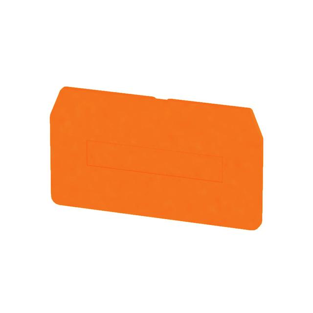 ZAP/TW 4 OR Płyta separacyjna (terminal), Płyta zamykająca i pośrednia, 62 mm x 34.8 mm, pomarańczowy /50szt./ 1632110000 WEIDMÜLLER