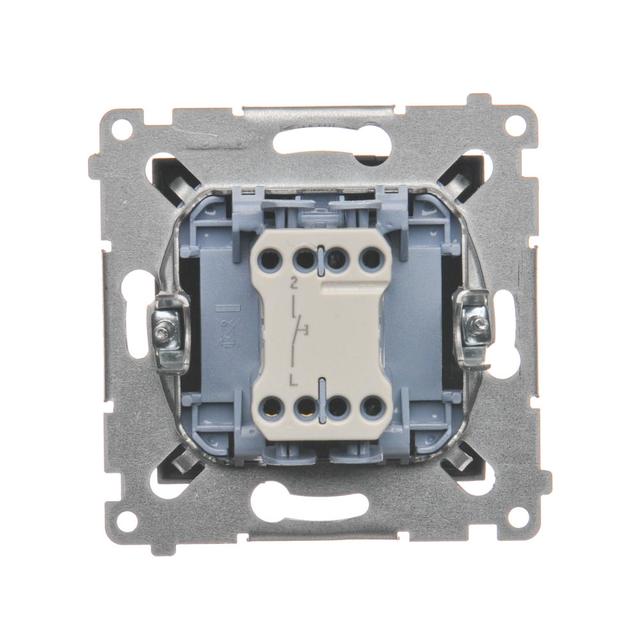 Simon 54 Przycisk „dzwonek” 10A szybkozłączka antracyt