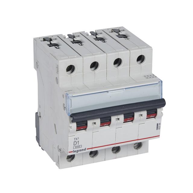 Wyłącznik Nadprądowy S 304 4P D1A 6kA TX3 403764 LEGRAND