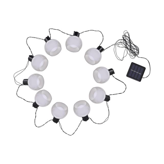 Lampa solarna LED MULGA LED 3W BLACK WW