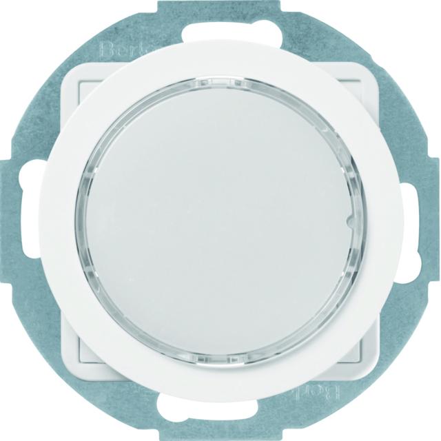 R.x Sygnalizator świetlny LED, podświetlenie RGB biały połysk