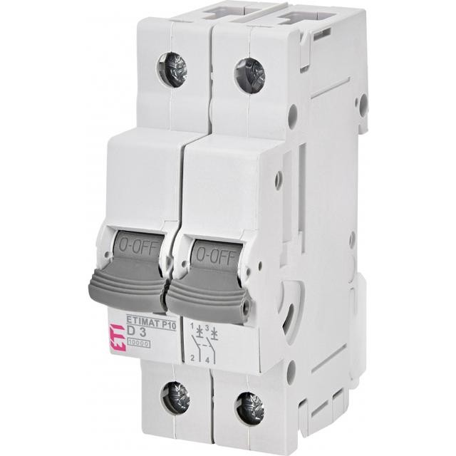 Wyłącznik nadprądowy MAT P10 2P D3A 270322103 ETI
