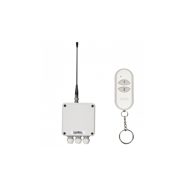 RADIOWY WYŁĄCZNIK SIECIOWY DWUKANAŁOWY 230V TYP: RWS-311D/Z