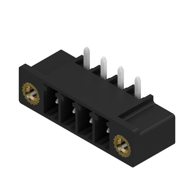 SC-SMT 3.81/04/270F 3.2SN BK BX Wtyki PCB (złącza płyty), 3.81 mm, Liczba biegunów: 4, kąt odejścia: 270° /50szt./ 1037020000 WEIDMÜLLER