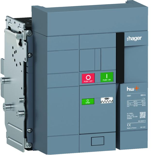 ACB HW1 800A 3P Rozłącznik powietrzny wysuwny HW1W308DS HAGER