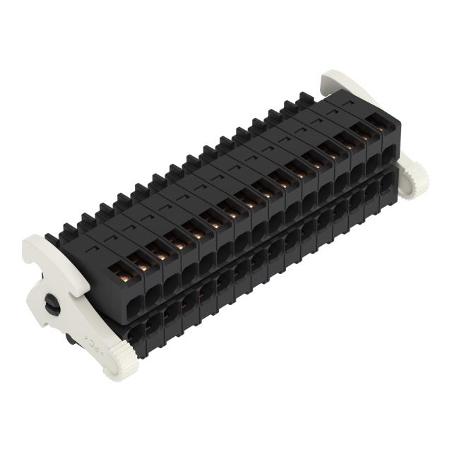 Gniazdo MCS‑MINI Classic 32‑biegunowe czarne raster 3,5mm 713‑1116/037‑000 /20szt./ WAGO