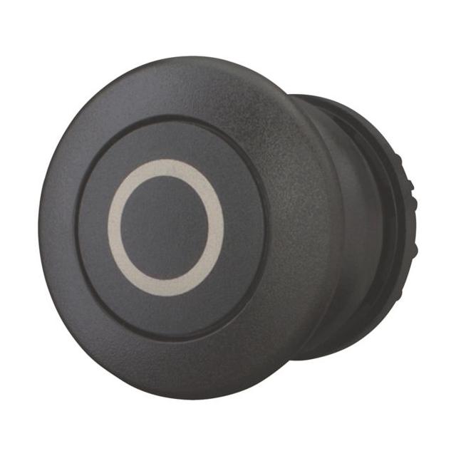 M22S-DRP-S-X0 Przycisk grzybkowy czarny bez samopowrotur z opisem 216756 EATON