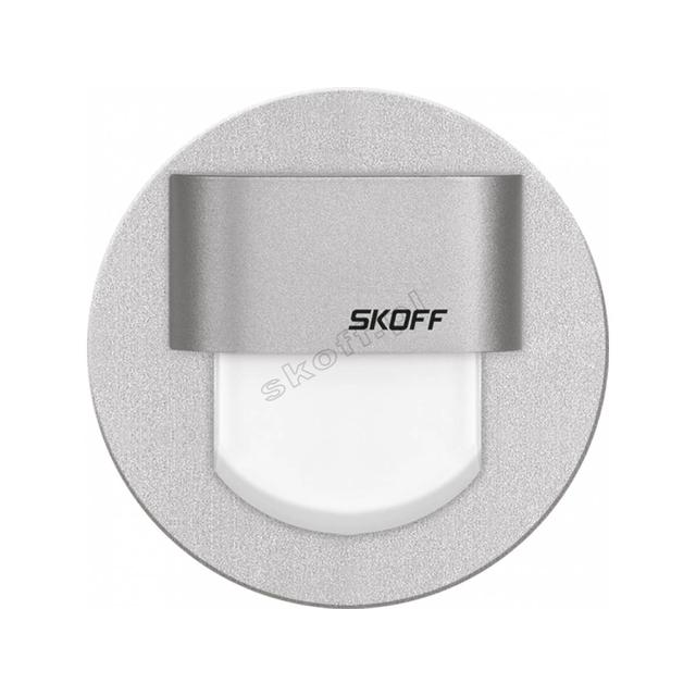 RUEDA mini – G(alu) / W (biały)   [obud. Aluminium]