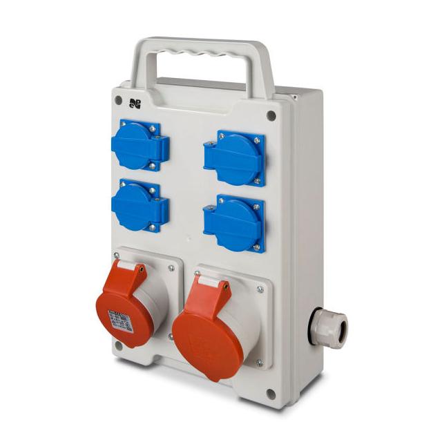 RS 4x2P+Z, 3P+N+Z 16A, 3P+N+Z 32A