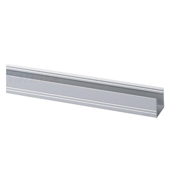 PROFILO F Profil do taśm LED PROFILO F 1M (kpl.10 szt.x1m) anodowany KANLUX