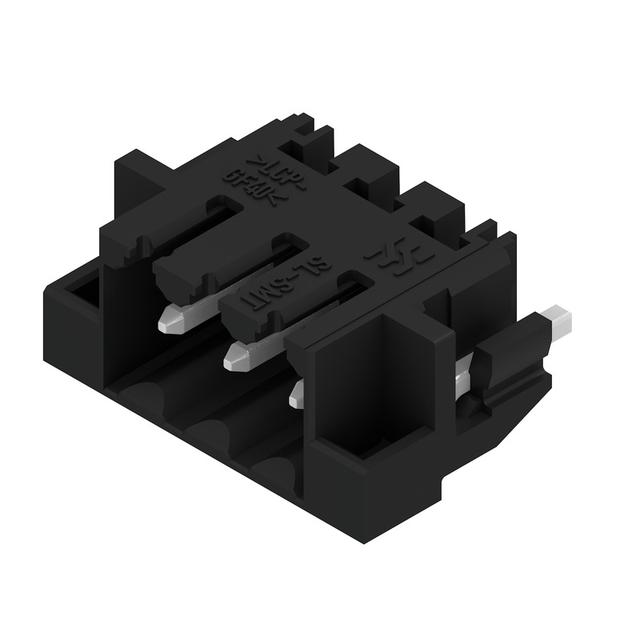 SL-SMT 3.50/03/90RF 1.5SN BK BX Wtyki PCB (złącza płyty), 3.50 mm, Liczba biegunów: 3, kąt odejścia: 90° /100szt./ 1060810000 WEIDMÜLLER