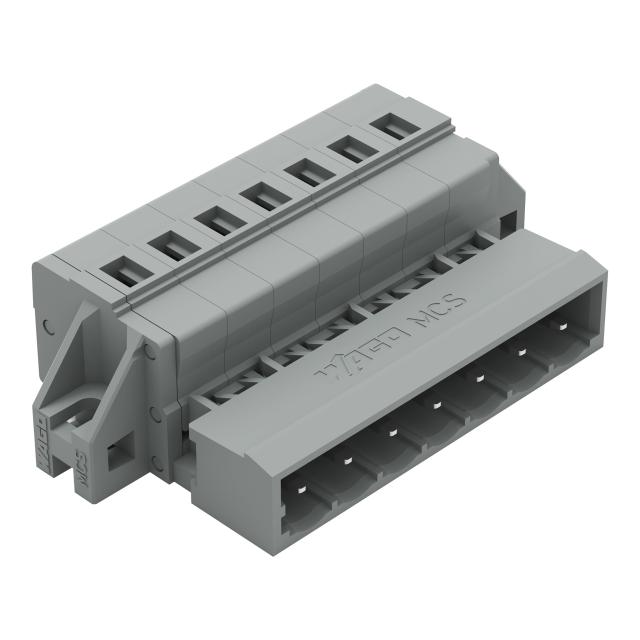 MCS-MIDI Classic wtyk 7-bieg. szary raster 5 mm