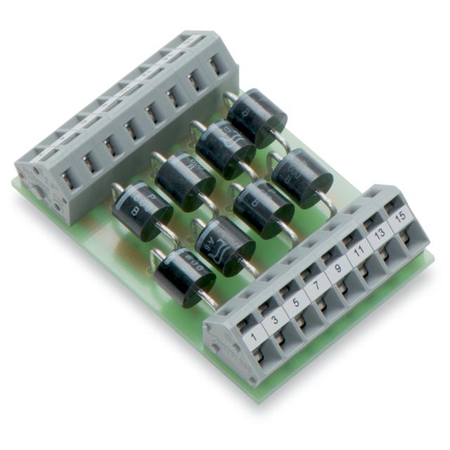 otwarta bramka diodowa 8xP600B 6A WAGO