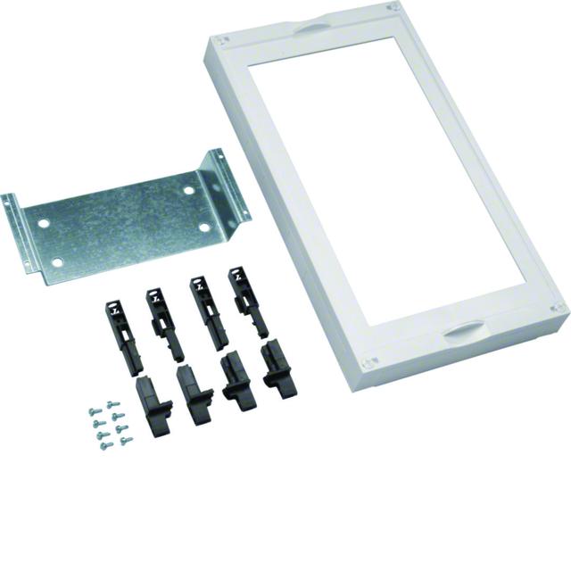 univers N Blok z płytą montażową dla NH00/1/2 z przezroczystą szybą 450x250mm UD31E1N HAGER