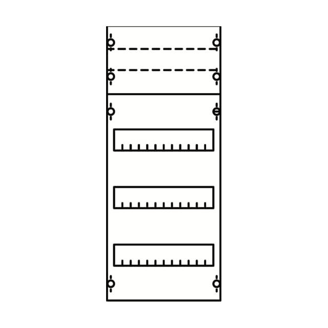 1V0KA Pole rozdzielcze 1 kol.szer.
