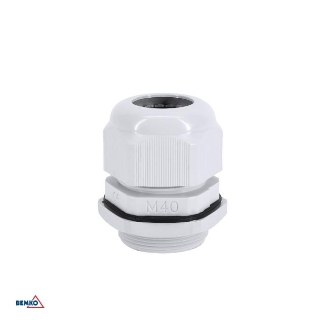 DŁAWNICA KABLOWA SZARA M-40 (OPK. 10SZT.)