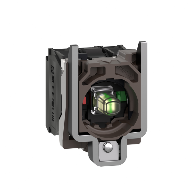 Harmony XB4 Korpus przycisku LED 110/120V biały metalowy styk 1Z+1R ZB4BW0G15 Schneider