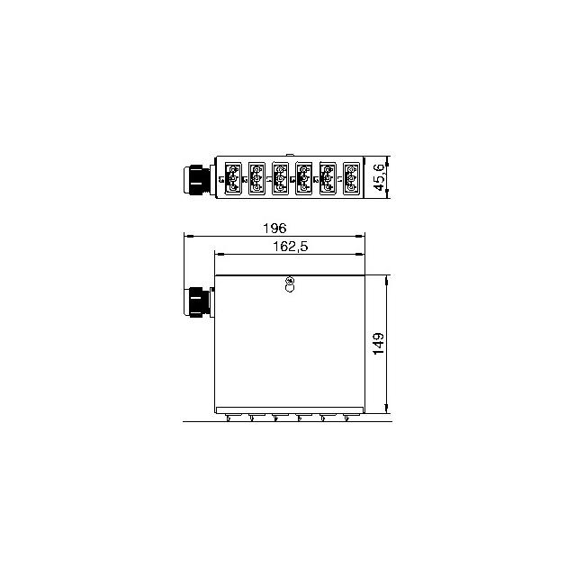 UVS6S2, ROZDZIELACZ PODPODŁOGOWY