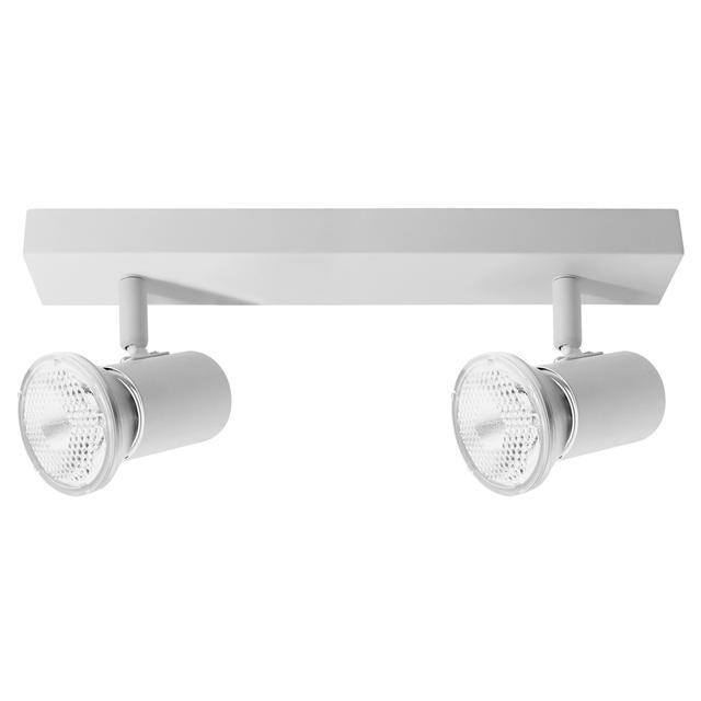RIO SP 2, oprawa ścienno-sufitowa, E27 max. 2x60W, IP20, biała AD-OP-6430WE27 ORNO