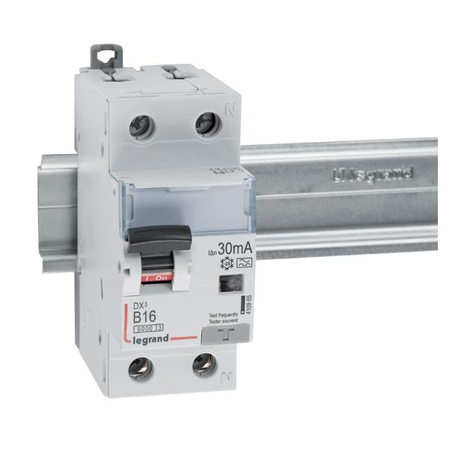 WYŁĄCZNIK RÓŻNICOWONADPRĄDOWY P 312 2P B 16A 30MA TYP A SERII DX3, Legrand