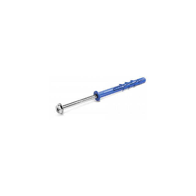Kołek ramowy poliamidowy FF1 10x240 mm z kołnierzem wkręt ocynk galwaniczny 25szt. R-FF1-N-10K240 RAWLPLUG