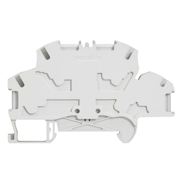 ZŁĄCZKA VIKING SPRĘŻYNOWA 2 TOROWA 2,5MM2 SZARA, Legrand