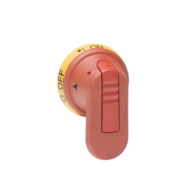 OHY65J6E00S rączka żółto-czerwona do rozłączników z nap bocznym 6mm2 1SCA022382R9930 ABB