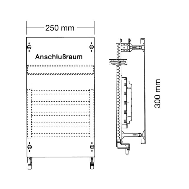 ED91SA Zestaw łączeniowy 1F do szyn