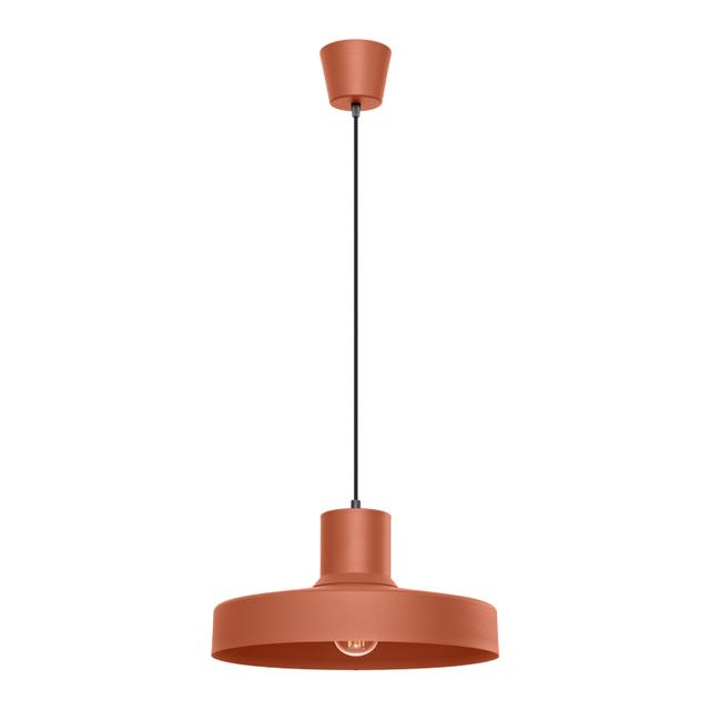 Sollux Lampa wisząca BILO ochra czerwona