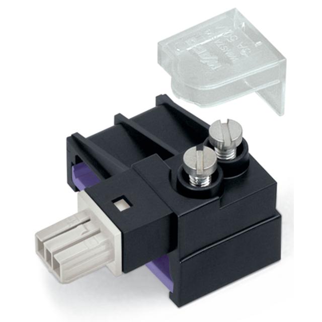 WINSTA IDC moduł odejściowy 2-torowy czarny