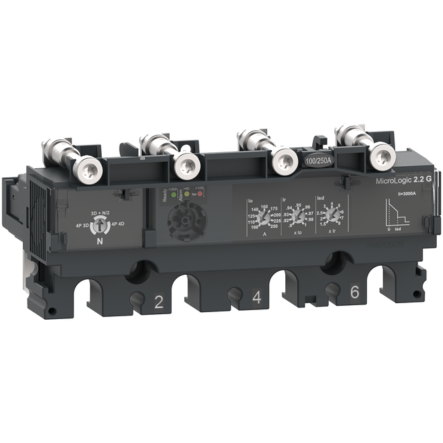 Wyzwalacz elektroniczny, ComPacT NSX, Micrologic2.2G, 40A, 4P3D, do NSX100