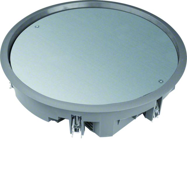 tehalit.VE-EE Pokrywa pełna VDR10 fi275 wykładzina 12mm stal szary PA VDR10127011 HAGER