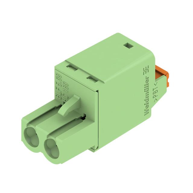 BLF 5.08HC/02/180 SN GN BX Wtyk PCB (złącze wiązki), 5.08 mm, Liczba biegunów: 2, PUSH IN, złącze sprężynowe /180szt./ 1401440000 WEIDMÜLLER