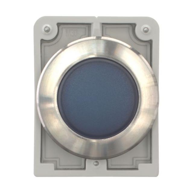 M30I-FL-B-* Lampka sygn. 30mm,płaska,niebieska,opis ind. stal nierdz. 188051 EATON