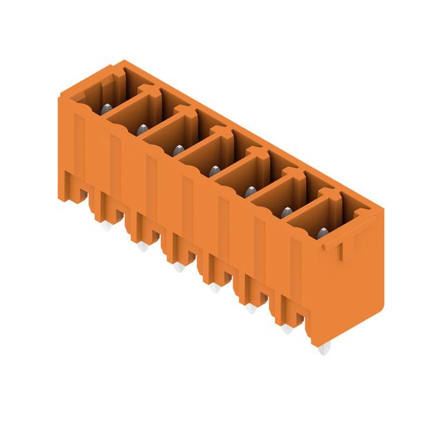 SC 3.81/07/180G 3.2SN OR BX Wtyki PCB (złącza płyty), 3.81 mm, Liczba biegunów: 7, kąt odejścia: 180° /60szt./ 1942890000 WEIDMÜLLER