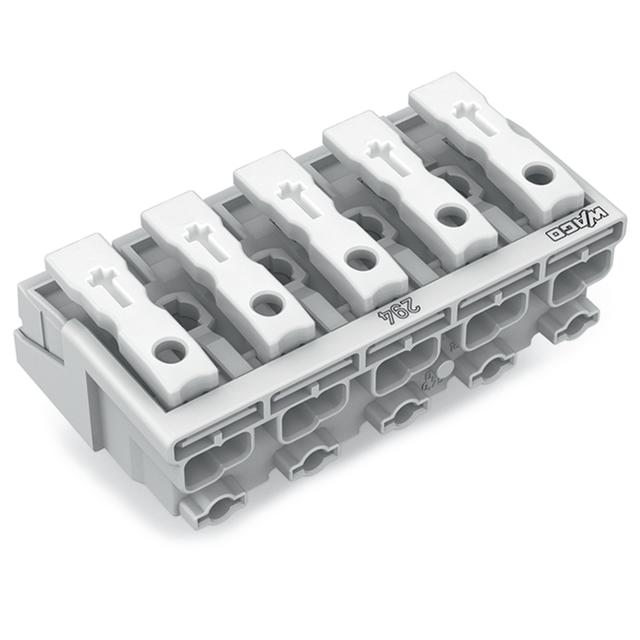 Złączka zasilająca 5‑biegunowa bez stopek bez styku PE 294‑4005 /250szt./ WAGO