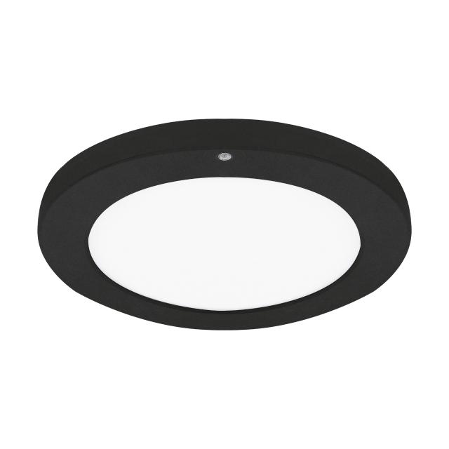 Plafoniera z czujnikiem ruchu OLGIERD LED C MVS 24W BLACK CCT 04554 IDEUS